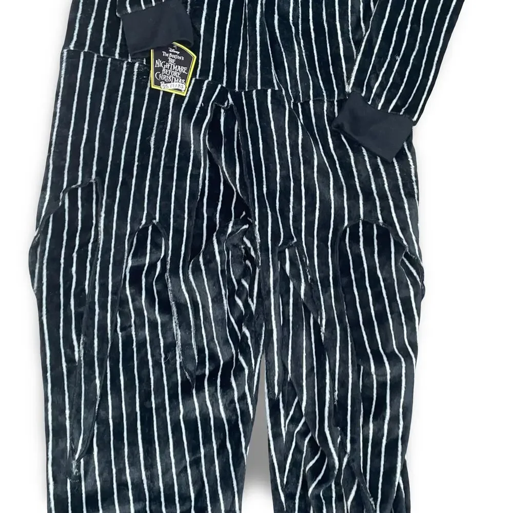 Disney Nightmare Before Christmas Jack Skellington Union Suit XL 16-18 Bat Bow - Picture 12 of 13